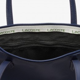 Lacoste - Petit sac cabas zippé L.12.12 Concept uni NF2037PO