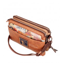 Anekke Menire - Sac 2 compartiments à bandoulière