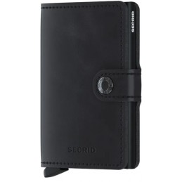 SECRID Miniwallet - Porte-cartes Cuir Vintage compact et sécurisé