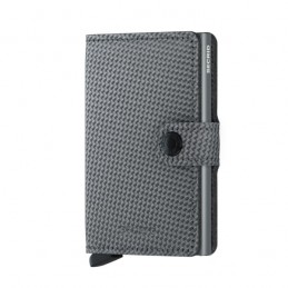 SECRID Miniwallet - Porte-cartes Cuir Carbon compact et sécurisé