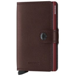 SECRID Miniwallet - Porte-cartes Cuir Metallic compact et sécurisé