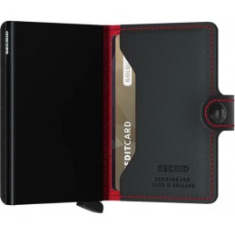 SECRID Miniwallet- Porte-cartes Cuir Perforated compact et sécurisé