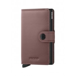 SECRID Miniwallet - Porte-cartes Cuir Matte compact et sécurisé