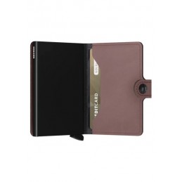 SECRID Miniwallet - Porte-cartes Cuir Matte compact et sécurisé