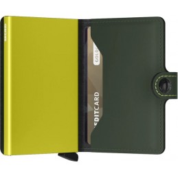SECRID Miniwallet - Porte-cartes Cuir Matte compact et sécurisé