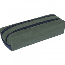 Tann's - Trousse scolaire double - Oscar kaki