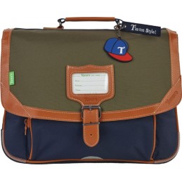 Collège - Tann's - Cartable 38 cm - Axel bicolore