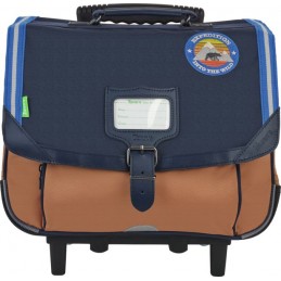 Tann's - Cartable trolley 38 cm - Loan bicolore