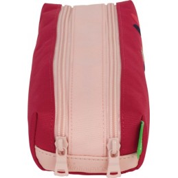 Collège - Tann's - Trousse scolaire double - Célia rose
