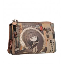 Anekke Shoen - Porte-monnaie triple compartiment