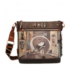 Anekke Shoen - Sac bandoulière Medium Brun