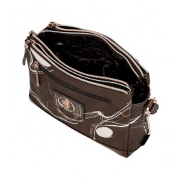 Anekke Nature Shodo - Sac messager à bandoulière 3 compartiments