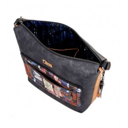 Anekke Contemporary - Grand sac messager à bandoulière