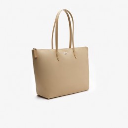 Lacoste - Sac cabas zippé L.12.12 Concept uni NF1888PO