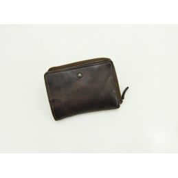 Gianni Conti - Porte monnaie cuir vintage