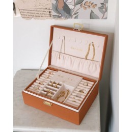 MAISON SCARLETT - Boite à bijoux Louise - Grainé