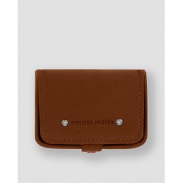 ATELIERS FOURES - Porte-monnaie rectangulaire cuir - Eléos