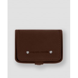 ATELIERS FOURES - Porte-monnaie rectangulaire cuir - Eléos