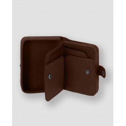 ATELIERS FOURES - Porte-monnaie rectangulaire cuir - Eléos