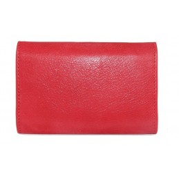 LE CAÏMAN - Porte-monnaie à rabat en cuir gloss aspect brillant