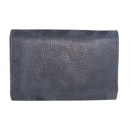 LE CAÏMAN - Porte-monnaie à rabat en cuir gloss aspect brillant