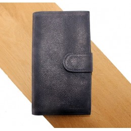 LE CAÏMAN - Compagnon en cuir gloss aspect brillant