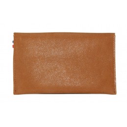 LE CAÏMAN - Porte-papiers en cuir gloss aspect brillant