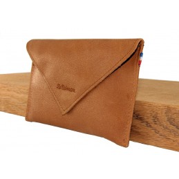 LE CAÏMAN - Porte-papiers en cuir gloss aspect brillant