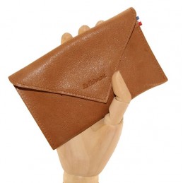 LE CAÏMAN - Porte-papiers en cuir gloss aspect brillant