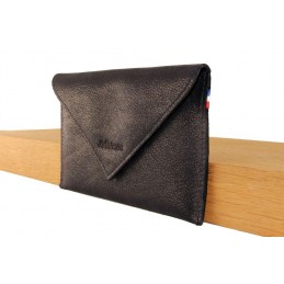 Porte Cartes - LE CAÏMAN - Porte-papiers en cuir gloss aspect brillant