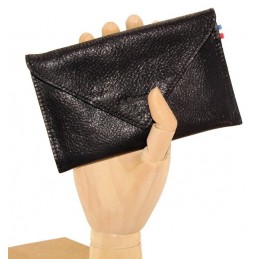 Porte Cartes - LE CAÏMAN - Porte-papiers en cuir gloss aspect brillant
