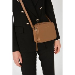 bandouliere/travers - LANCASTER - Petit Sac Trotteur Grainé - Dune