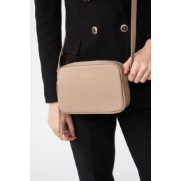 bandouliere/travers - LANCASTER - Petit Sac Trotteur Grainé - Dune