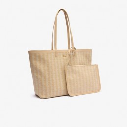 LACOSTE - Sac cabas Zely moyen monogramme