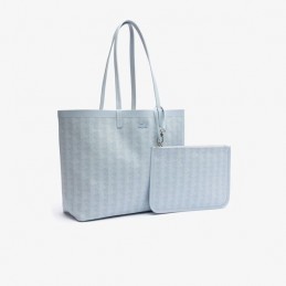 LACOSTE - Sac cabas Zely moyen monogramme