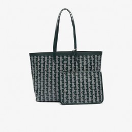 LACOSTE - Sac cabas Zely moyen monogramme