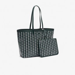 LACOSTE - Sac cabas Zely moyen monogramme