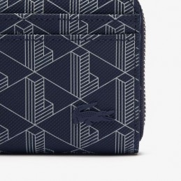 LACOSTE - Porte Monnaie zip Daily Lifestyle Monogramme