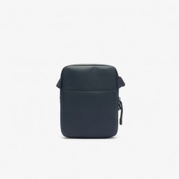 LACOSTE - Sacoche Medium LCST croisée en petit piqué