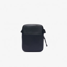 LACOSTE - Sacoche Medium LCST croisée en petit piqué
