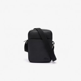 LACOSTE - Sacoche verticale Men's Classic effet petit piqué