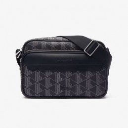 LACOSTE - Sac bandoulière The Blend à texture grainée