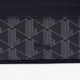 LACOSTE - Sac bandoulière The Blend à texture grainée