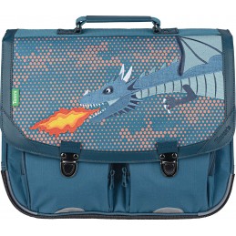 Cartable - Tann's - Cartable 38 cm - 2 boucles - Lenny bleu