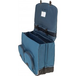 Cartable - Tann's - Cartable 38 cm - 2 boucles - Lenny bleu