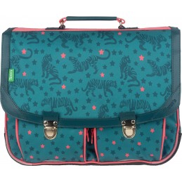 Tann's - Cartable 38 cm - 2 boucles - Salomé vert
