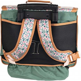Tann's - Cartable trolley 38 cm - Iris vert
