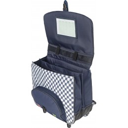 Tann's - Cartable trolley 38 cm - Mathéo bleu
