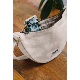 Hindbag - Sac banane demi-lune Andrea - Coton Bio