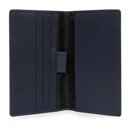 Hexagona - Porte-chéquier en cuir grainé